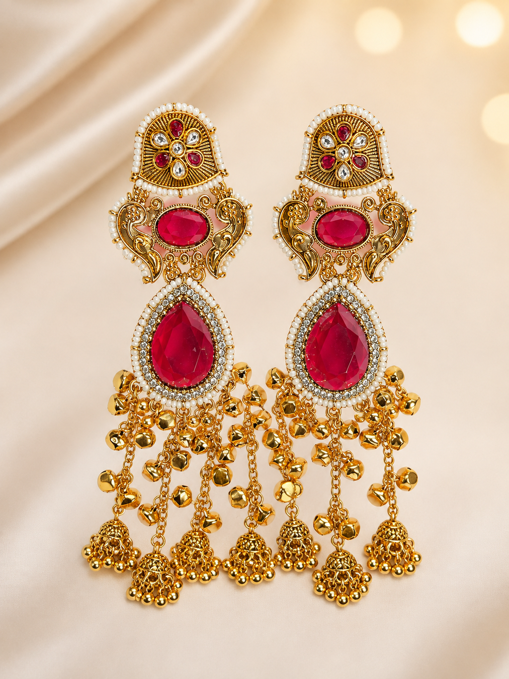 Heritage Ruby Earring