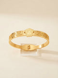Aurelia Greek Key Cuff