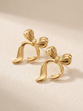Aurelia Tied Knot Studs