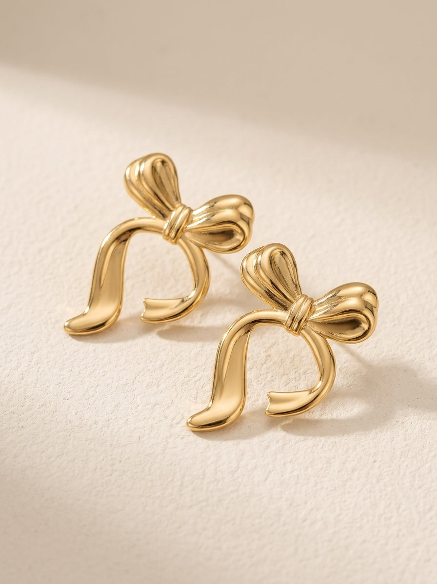 Aurelia Tied Knot Studs