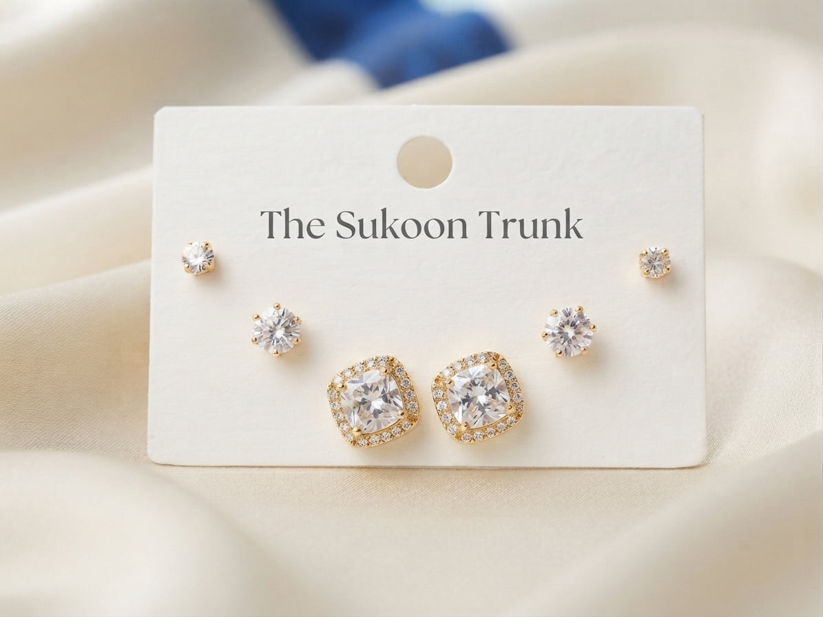 The Sparkle Stud Trio