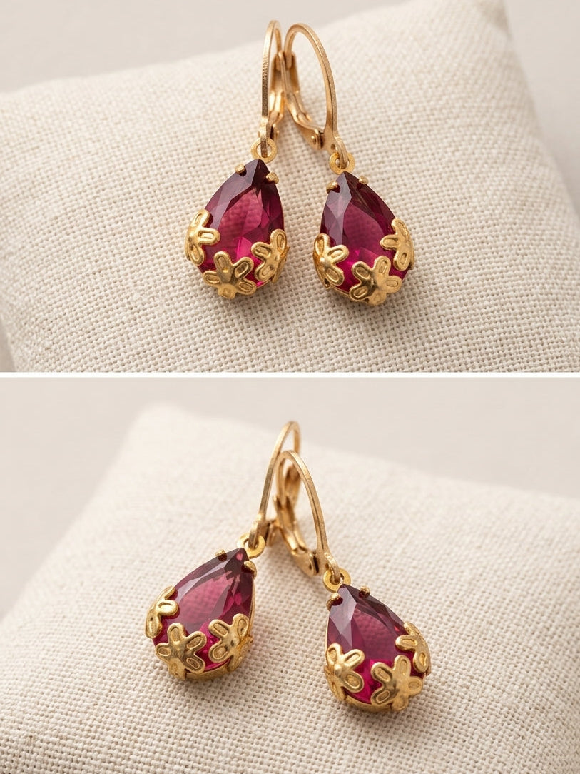 Tear Drop Earings